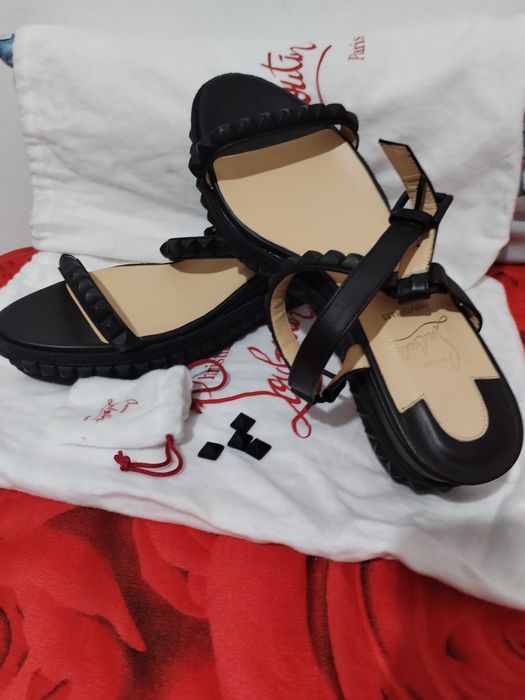 Sandale espadrile Christian Louboutin