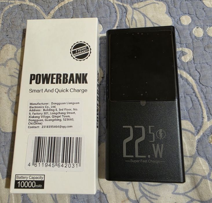 Baterie externa nouă 10000mah 22.5W superfast charge