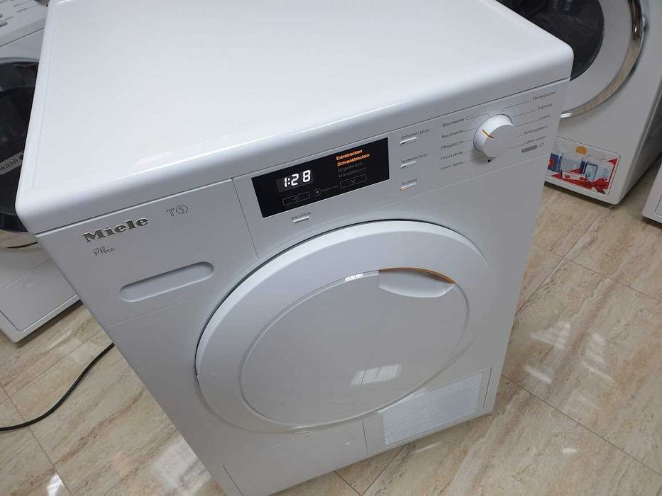 Сушилня Miele T1 - Термопомпа - Аларма - Подсветка -12м Гаранция Миеле