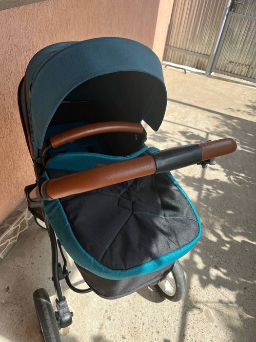 Carucior copii Coccole Oro turcoaz