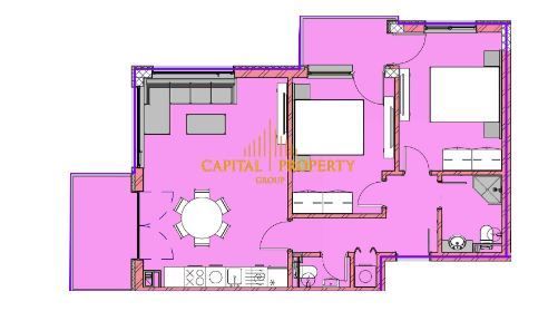 Продава се Двустаен апартамент в Варна, Владислав Варненчик - 63 кв.м за 686 €/кв.м - Снимка #2