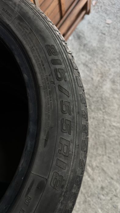 Резина летняя б/у 215/55/18