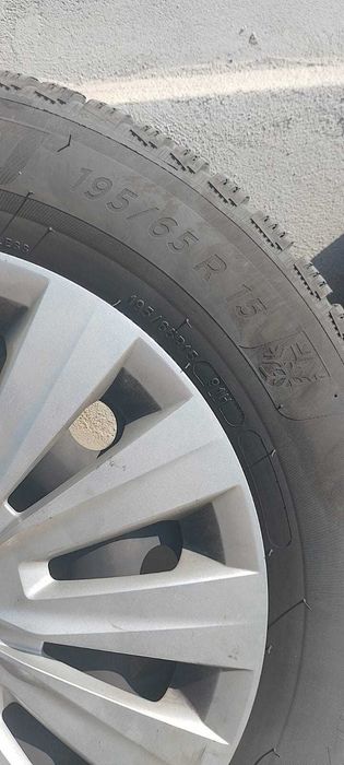 Anvelope iarna Michelin Alpin 6 195/65 R15 91H cu jante