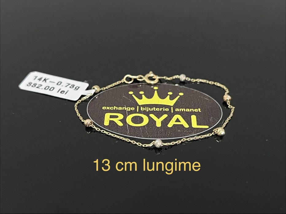 Bijuteria Royal CB : Bratara dama aur 14k 0,73 grame