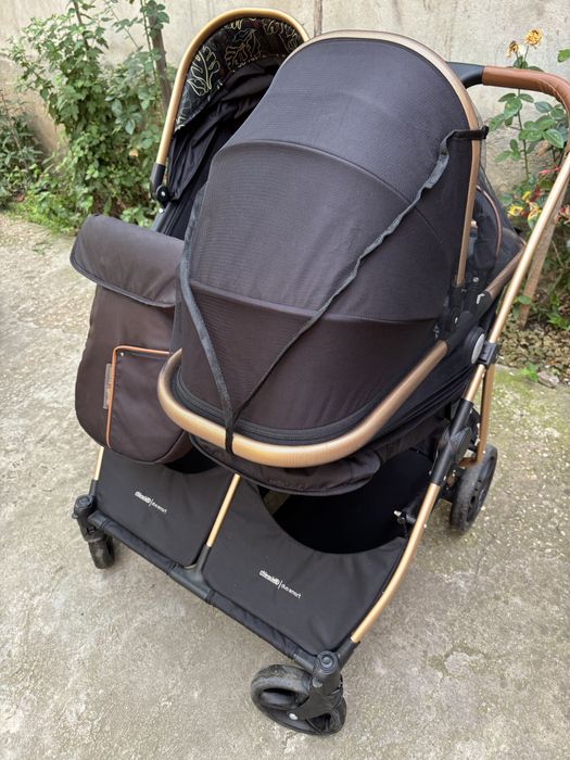 Carut gemeni pliabil Chipolino Duo Smart