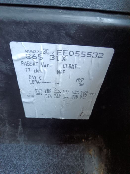 Фолксваген Пасат 7 1.6 тди 105 /VW Passat 7 1.6 tdi CAYC НА ЧАСТИ