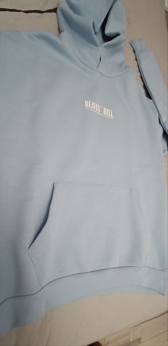 Дамски син суичър