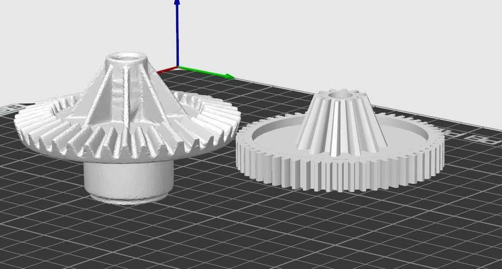 Roti dintate/Pinioane diferite modele ,Scanare si Printare 3D