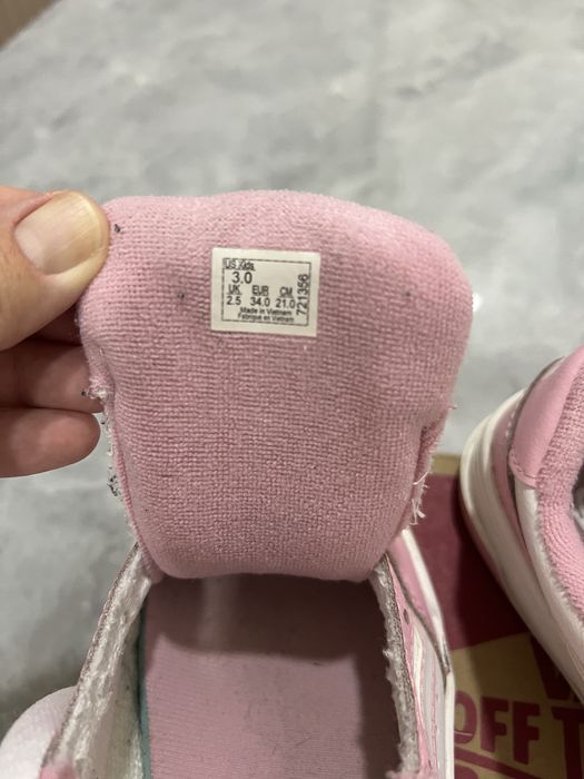 Кеды vans 33 размер