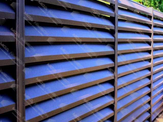 Забор жалюзи от производителя