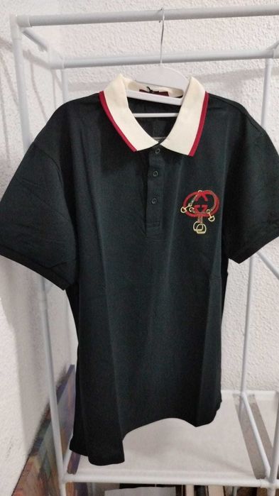 Tricou polo GUCCI negru marimea 3Xl