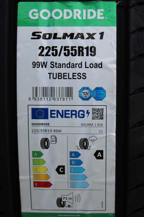 Anvelope vara noi 225/55R19, 99W, EV-Ready, Goodride