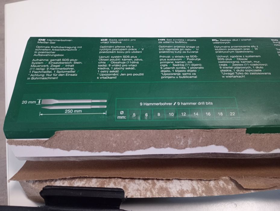 Burghie și dălți Parkside noi