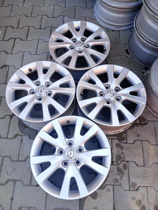 4 jante aliaj 5x114,3 R16 originale Mazda 3 5 6