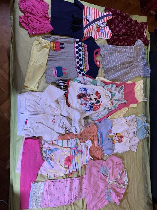 Блузи, панталони, клинове, дънки, рокли 2-3-4-5 год; размер 98,104,110