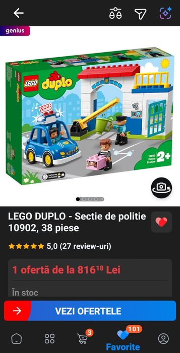 Vand mai multe seturi lego marca Duplo
