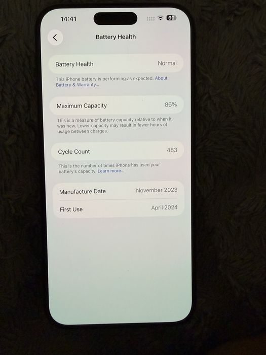 Iphone 15 ProMax 256 gb