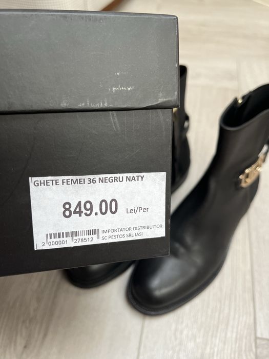 Ghete elegante Il passo marime 36
