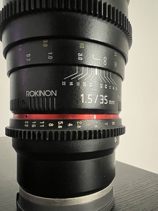 Samyang 35mm T1.5 Sony - Cine lens