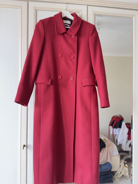 Шерстяное пальто Mango