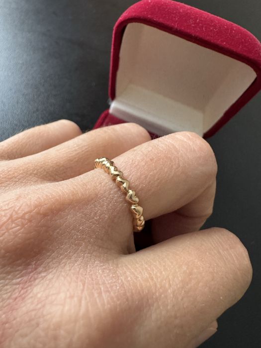 Кольцо золото 585 Пандора