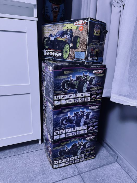 Vand automodel masinuta rc telecomanda 1/10 hsp brontosaurus noi