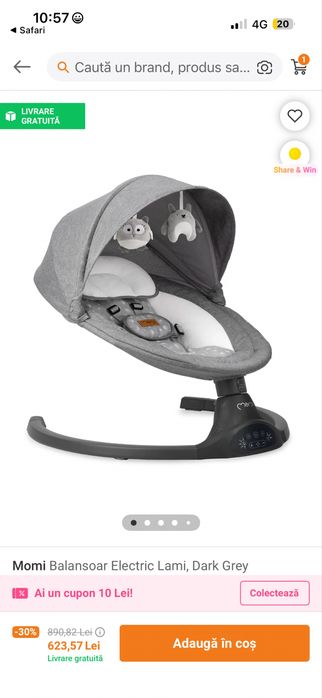 Balansoar electric momi