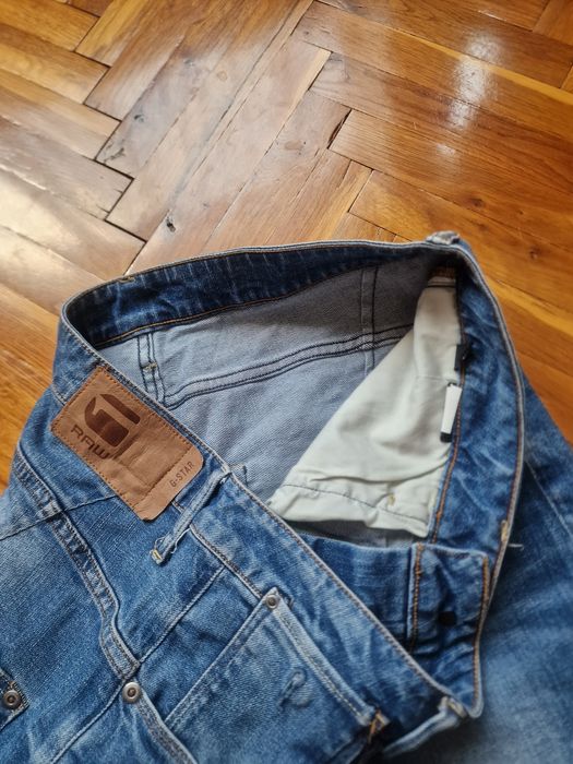Страхотни мъжки дънкови къси панталони G STAR RAW  размер 32