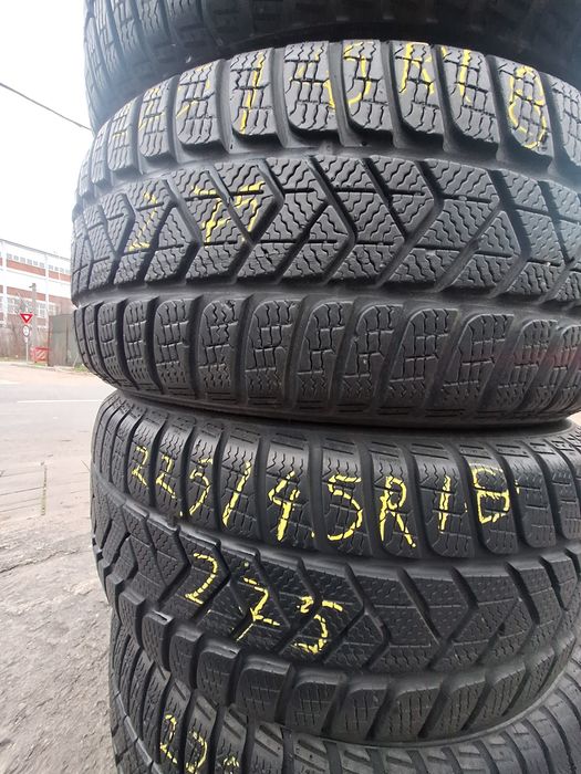 4 anvelope iarna 225/45r18 Pirelli rft runflat Montaj Gratuit