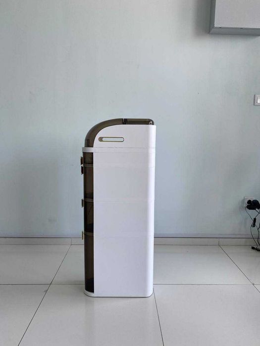 3 qavatli zamonaviy plastik shkaf, buyumlar saqlash uchun