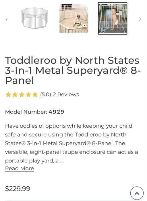 Манеж-ограждение произведено в США