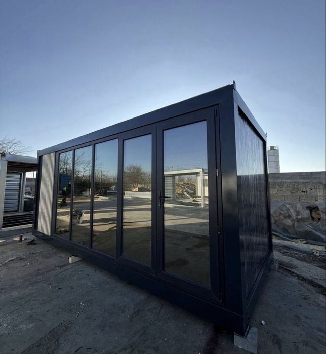 Vand container birou fast food cu riflaje