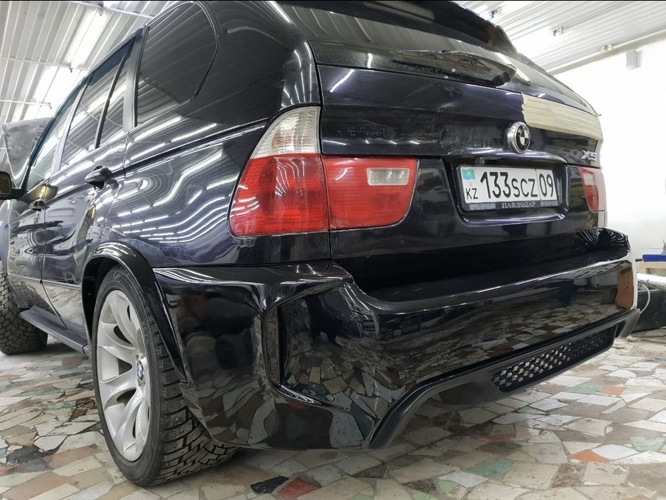 BMW X5E53 передний бампер Shahdesign
