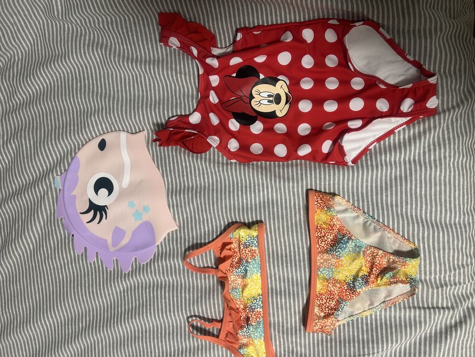 Детски бански, размер 3-4г, като нови