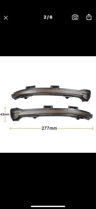 Semnalizari dinamice led oglinzi Golf 7, Tiguan, Touran, Passat