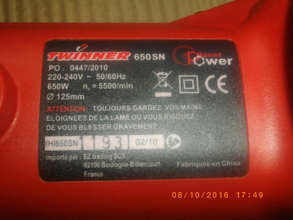 650 Вата Отрезна Машина Мулти Трион Двойно Режещ Twinner SN650 Френски