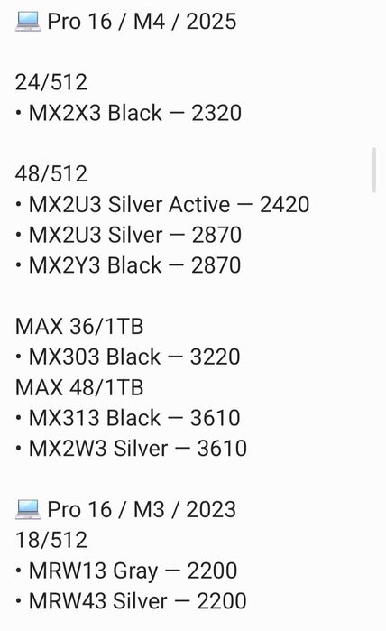 Макбук новый MacBook