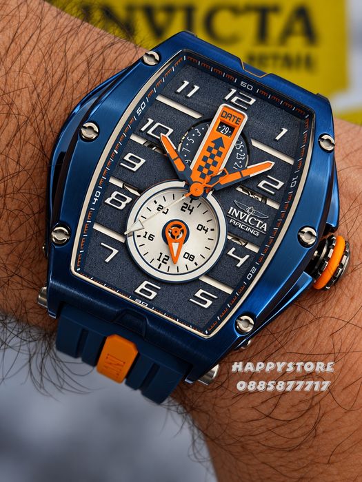 INVICTA Monza Blue 48 mm, Инвикта нов мъжки часовник