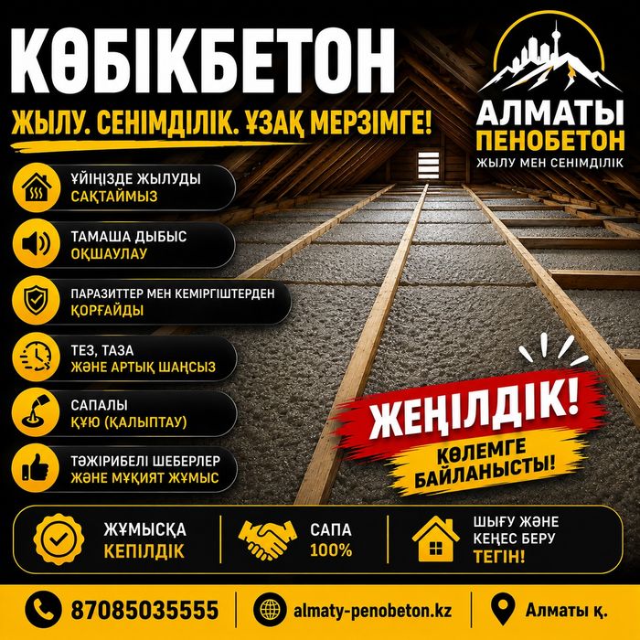 100% Утепление крыши пенобетон пена минплита  пароизоляционна мембрана