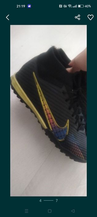 Футбольные бутсы  38р