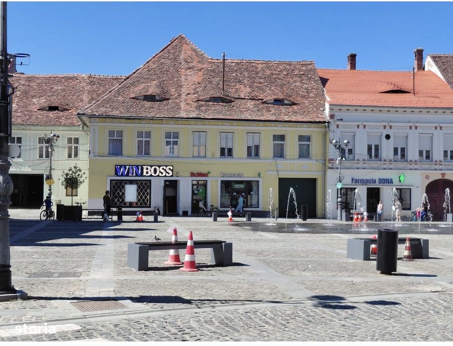 Spatiu comercial ultracentral Cisnădie90 mpVitrină Vizavi de Primărie