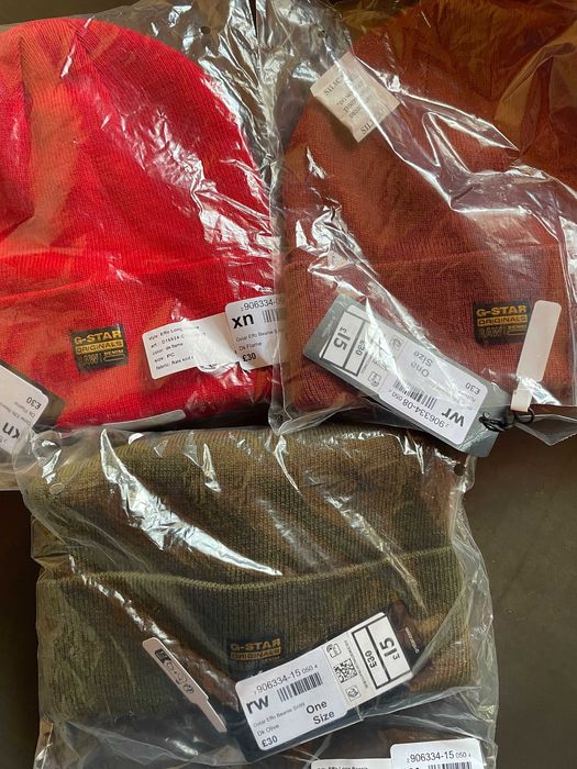 Зимна шапка G-Star Raw Effo Beanies Нова С Етикети