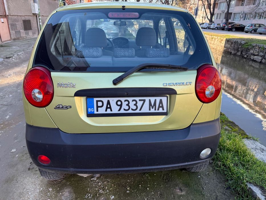 Шевролет Матис малка градска кола в отлично състояние