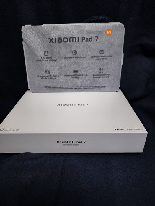 Планшет Xiaomi pad 7 память 8-256 гб. глобал.