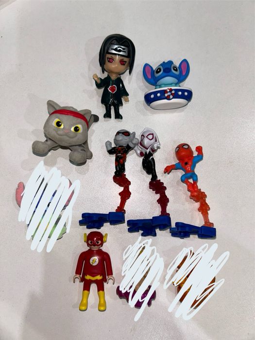 Игрушки из киндера и др