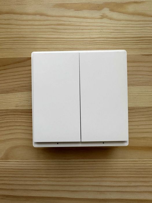 Aqara Smart Wall Switch E1 QBKG41LM Zigbee 2 бутона нула НОВ