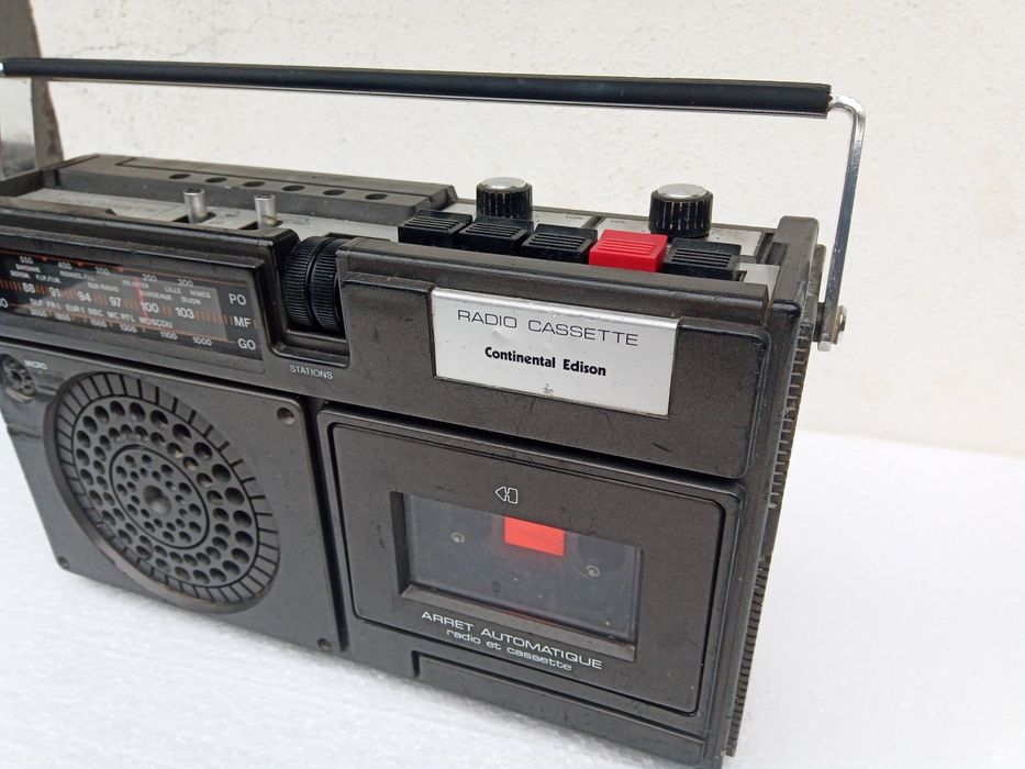 Reportofon/radio Continental Edison