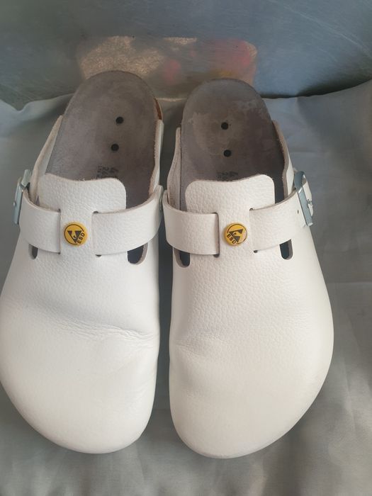 Saboți piele talpă ortopedică pentru bucătari