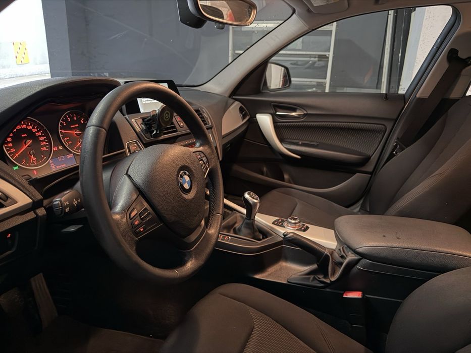 BMW 1 Series в бяло