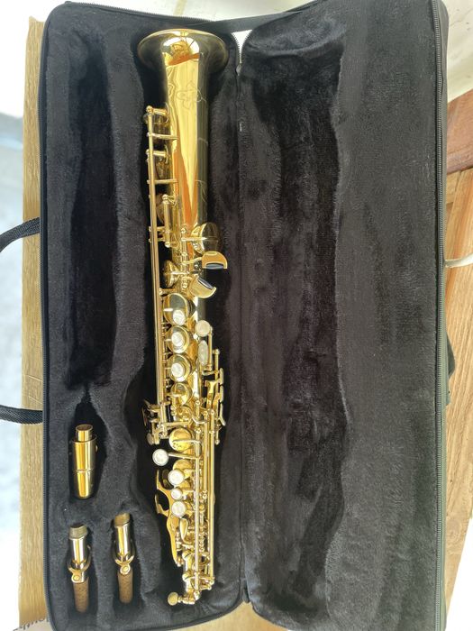 Saxofon sopran ,in stare foarte buna